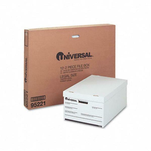 Universal Battery Universal Lift-Off Lid File Storage Lgl Fiberboard 16-1/2 x 25-1/2 x 11-1/2 WE 12/Ctn 95221